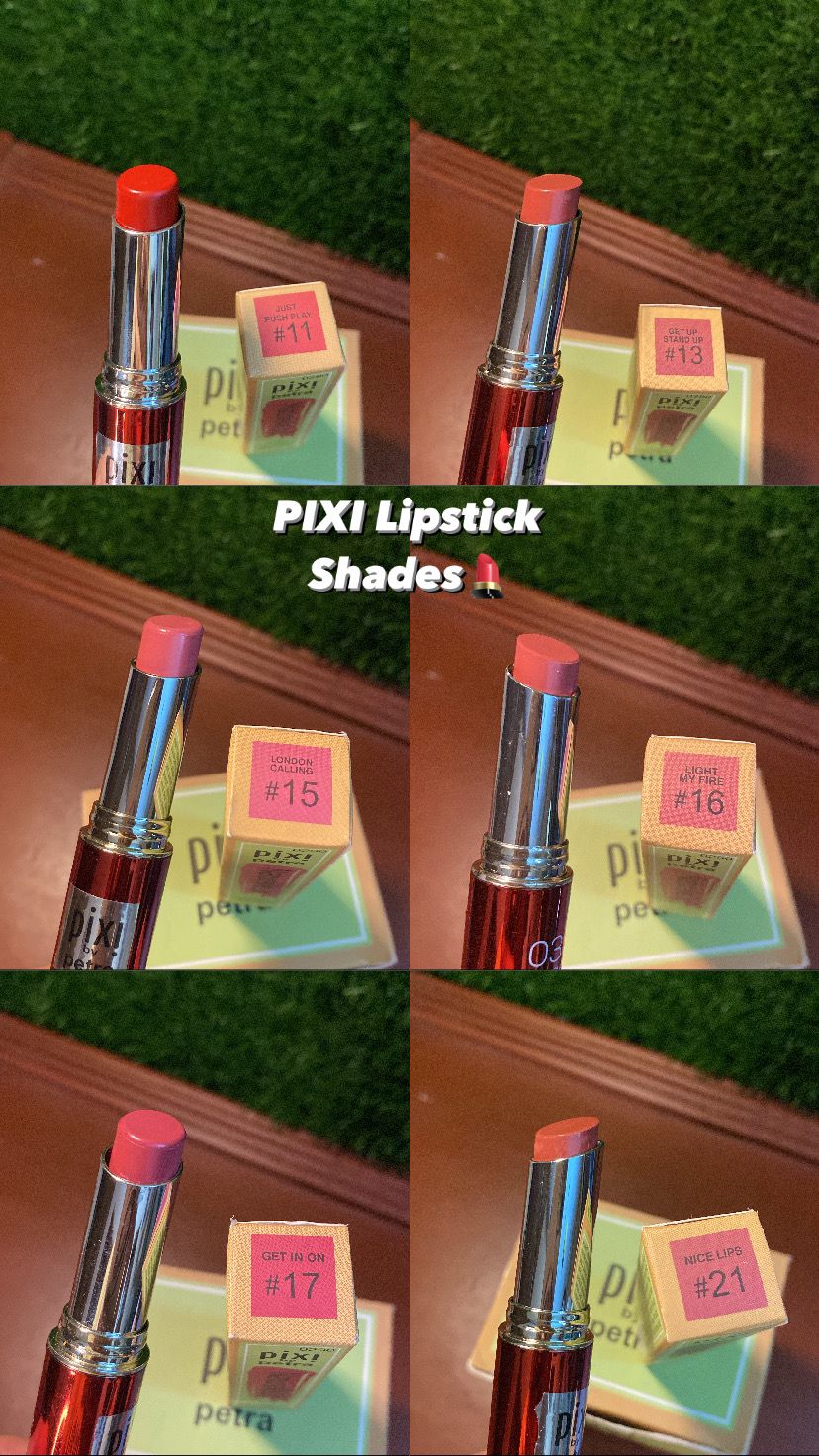 PIXI Matte Lipsticks