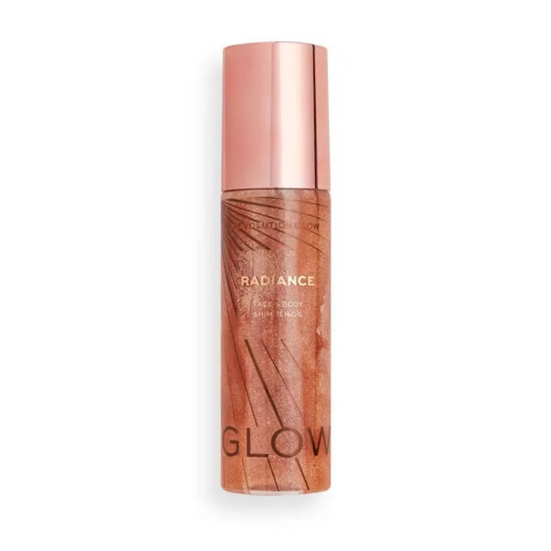 REVOLUTION Glow Radiance Face & Body Shimmer Oil – 100ml