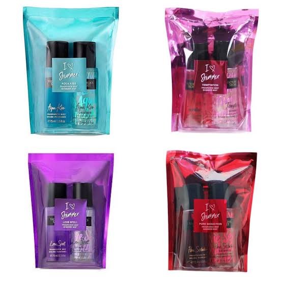 Victoria’s Secrets Shimmer Mist Set