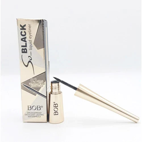 Bob So Black Liquid Eyeliner (Waterproof)