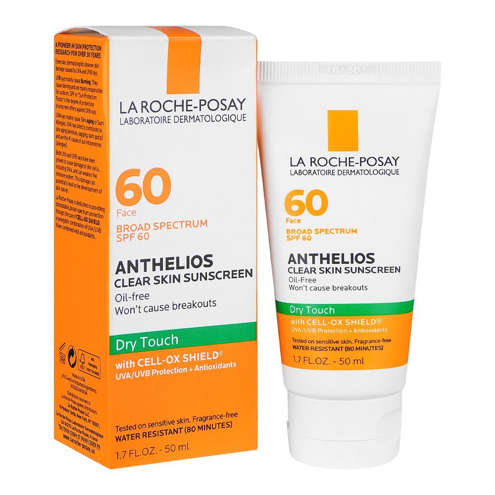 La Roche-Posay Anthelios Clear Skin Oil Free Sunscreen SPF 60