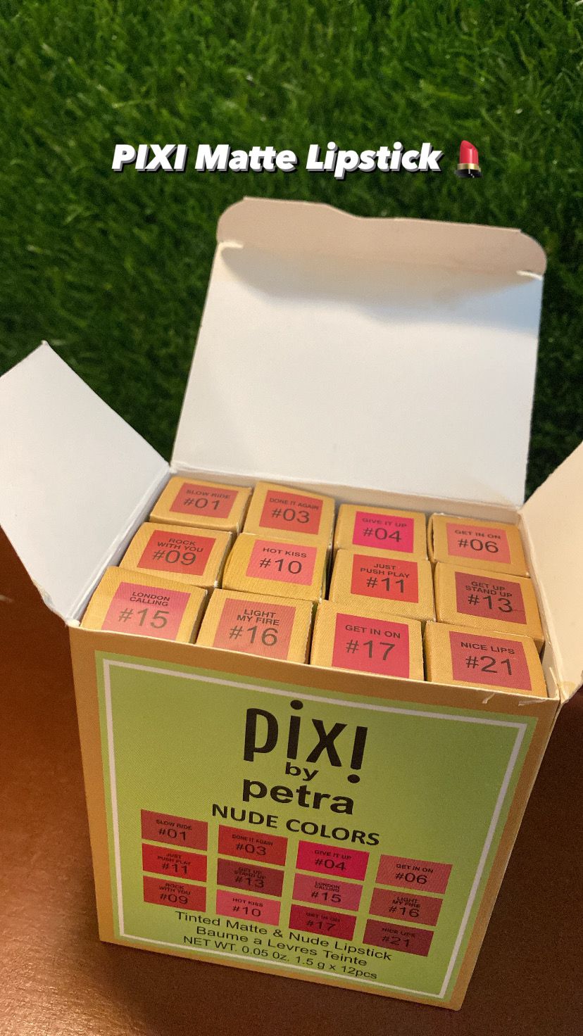 PIXI Matte Lipsticks