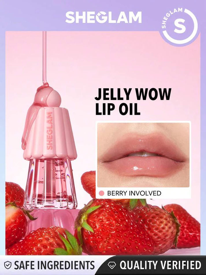 SHEGLAM Jelly Wow Hydrating Lip Oil