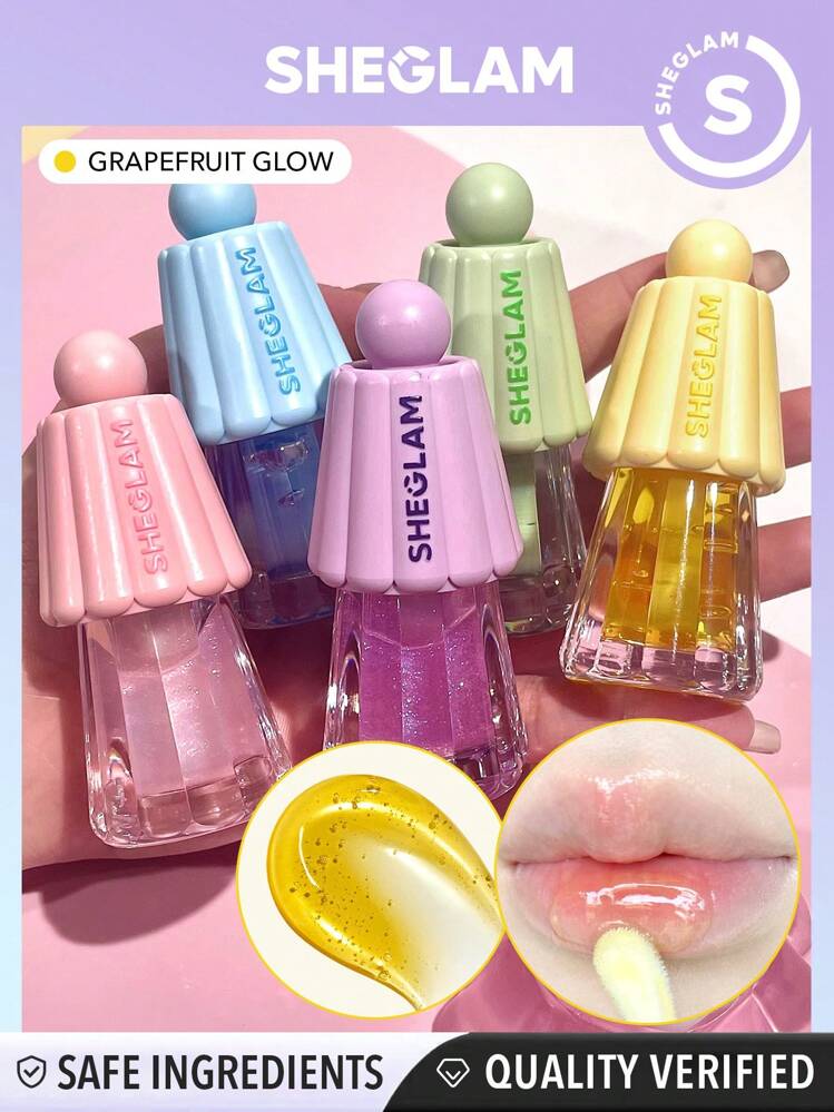 SHEGLAM Jelly Wow Hydrating Lip Oil