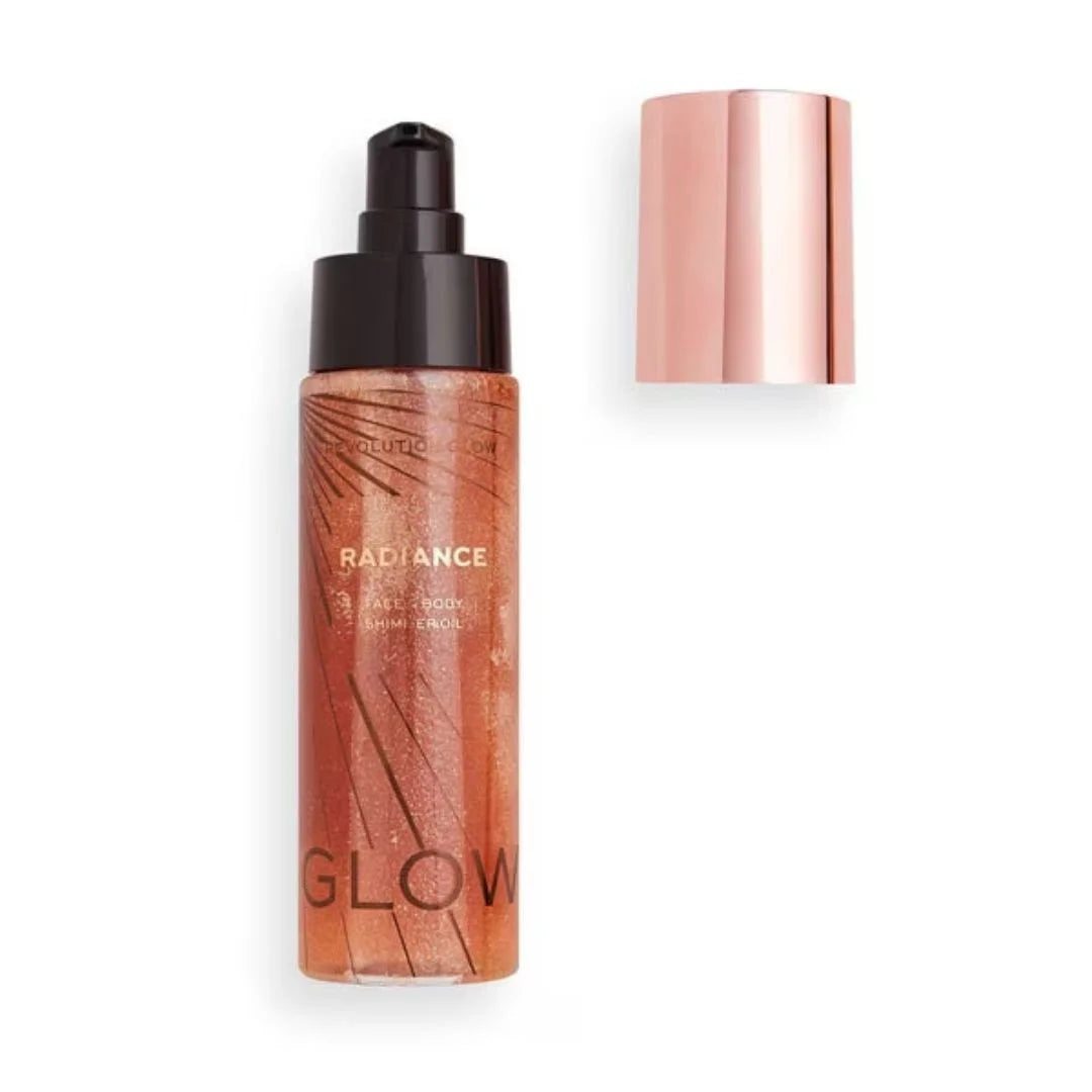 REVOLUTION Glow Radiance Face & Body Shimmer Oil – 100ml