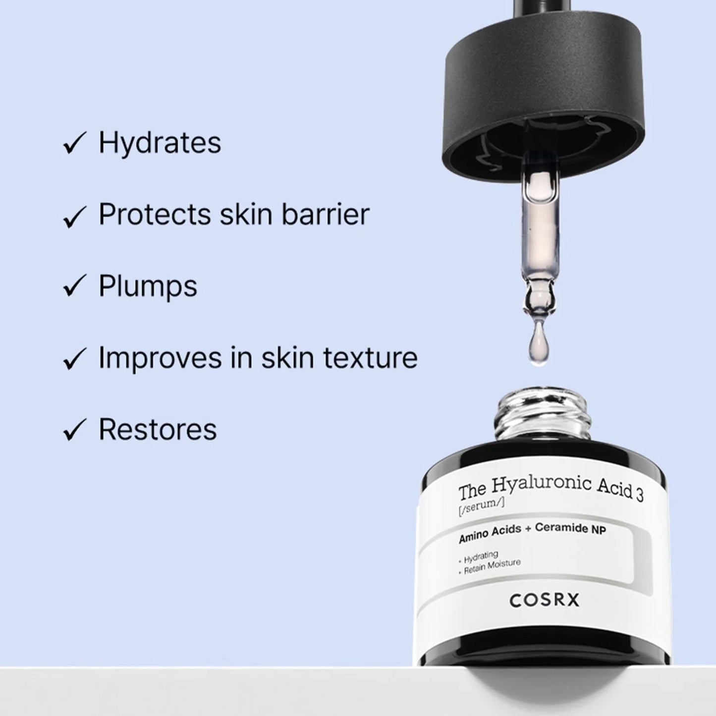 COSRX The Hyaluronic Acid 3 Serum -20ml