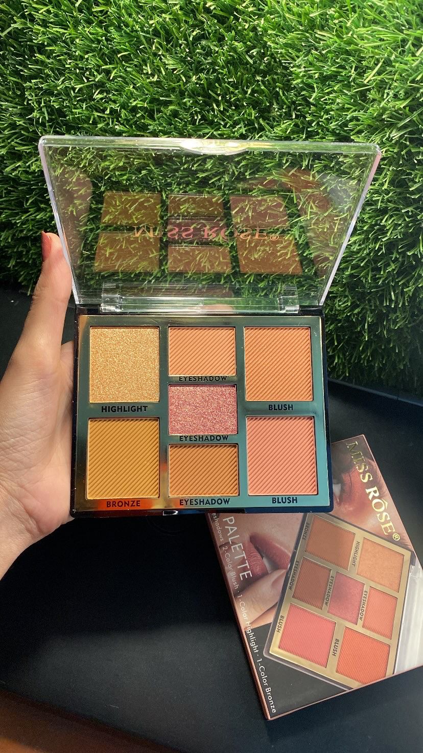 MISS ROSE Face Palette (7 Color)