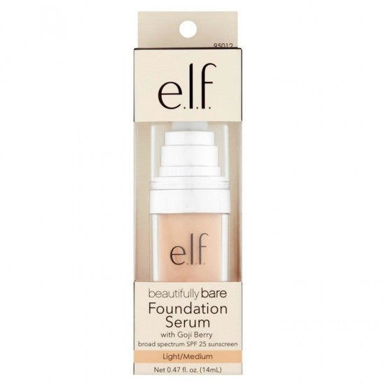 Elf Foundation Serum Broad Spectrum SPF 25 Sunscreen Light/medium