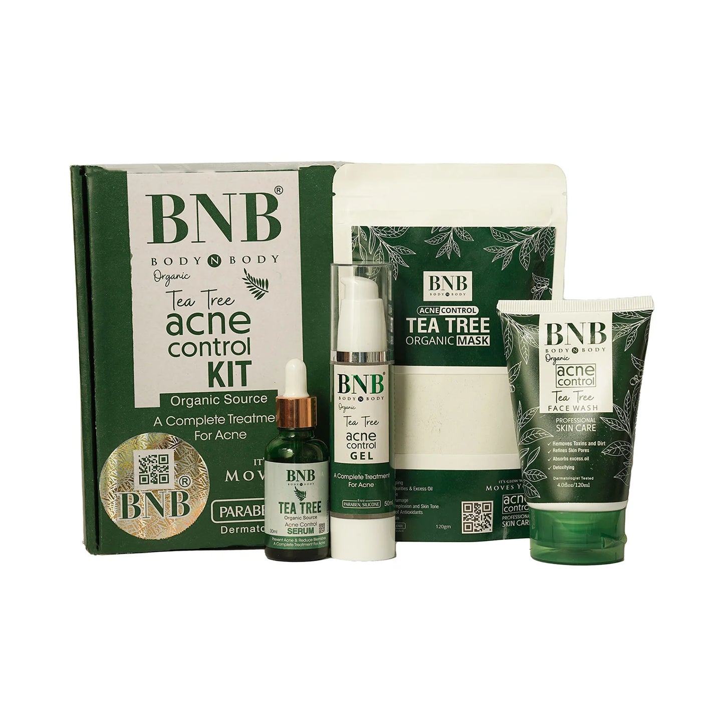 Bnb Whitening Rice Extract Bright & Glow Kit