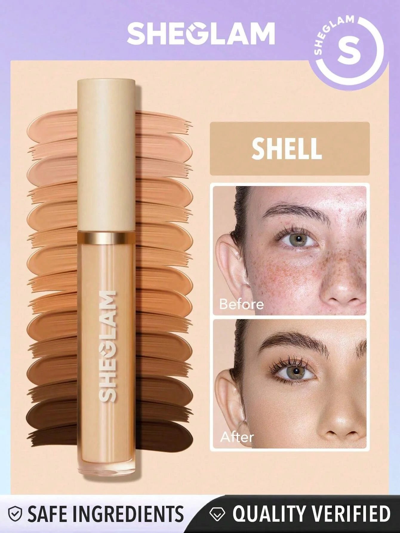 Sheglam 12H Full Coverage Concealer