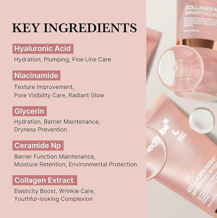 MEDICUBE COLLAGEN NIGHT WRAPPING MASK