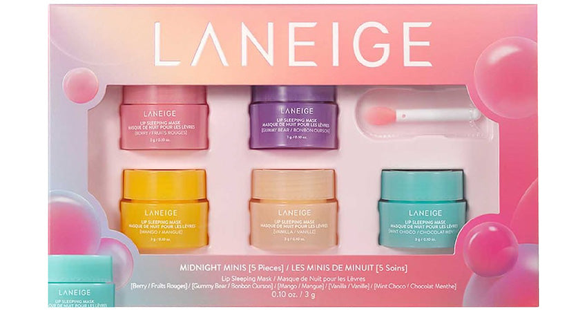 Laneige Midnight Minis Lip Sleeping Mask (Set of 5)