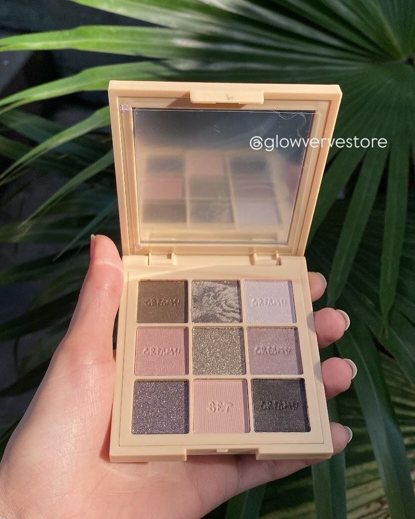 HudaMoji Creamy Obsessions Eyeshadow Palette Greige-2