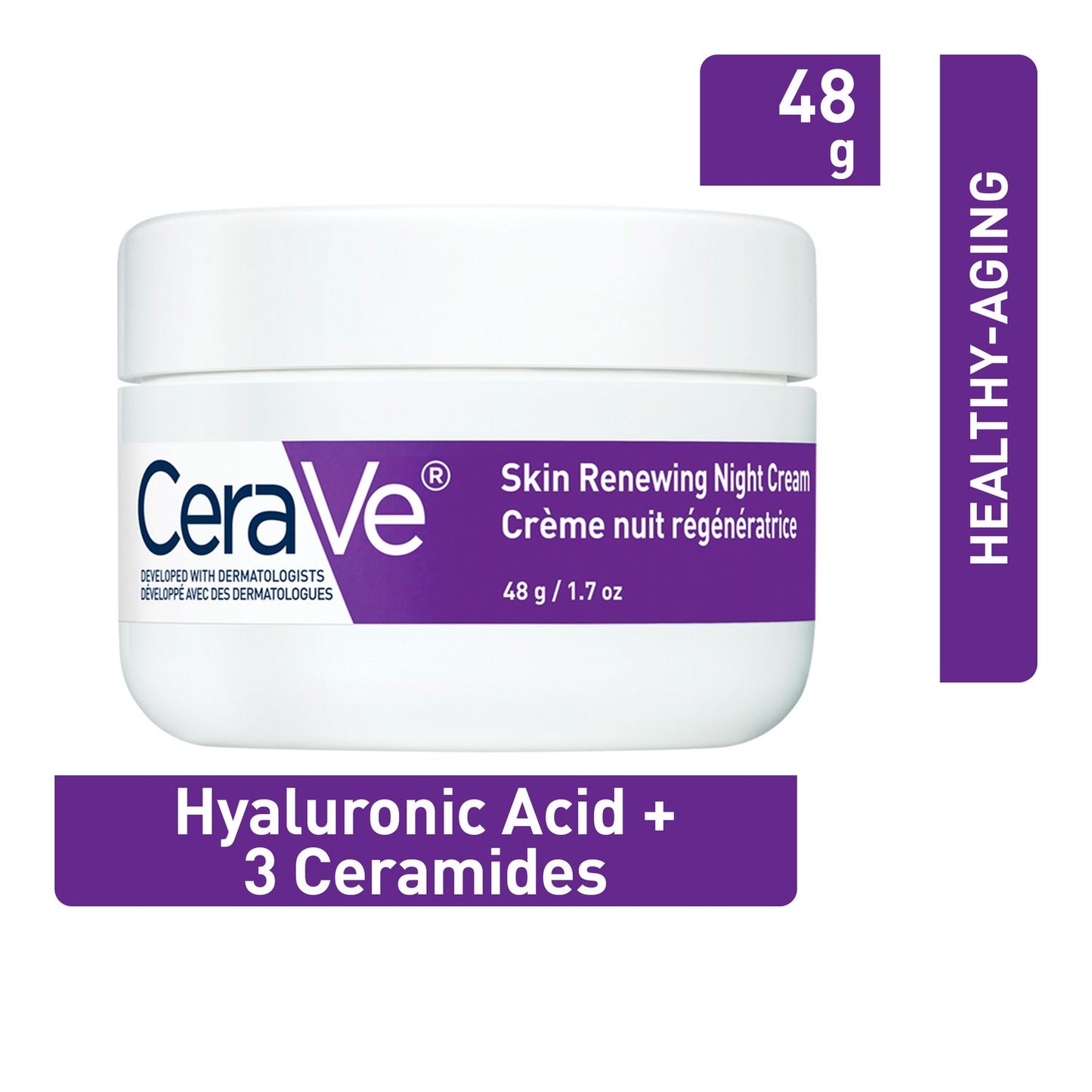 CeraVe Skin Renewing Night Cream - 48g