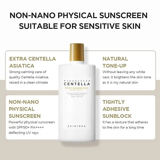 Skin1004 - Madagascar Centella Air-fit Suncream Plus SPF 50+ PA++++ (50ml)