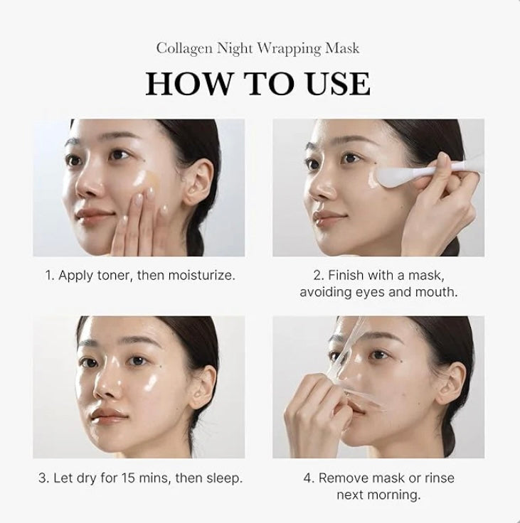 MEDICUBE COLLAGEN NIGHT WRAPPING MASK