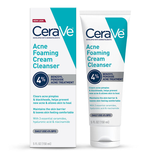 CeraVe Acne Foaming Cream Cleanser - 150ml