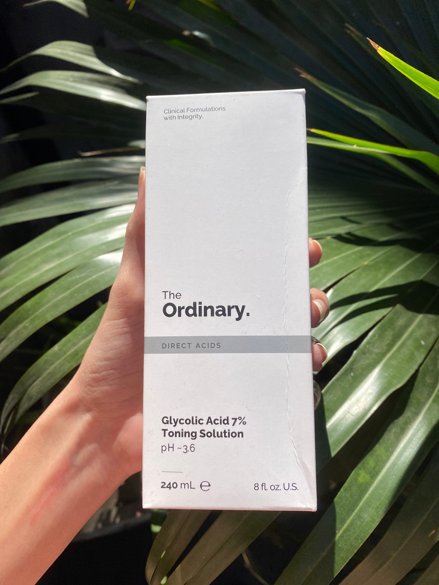 The Ordinary Glycolic Acid 7% Toning Solution