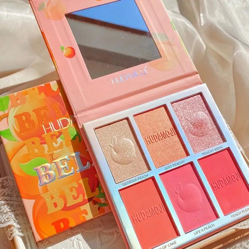 Hudamoji - Bellini Blush & Highlighter Palette