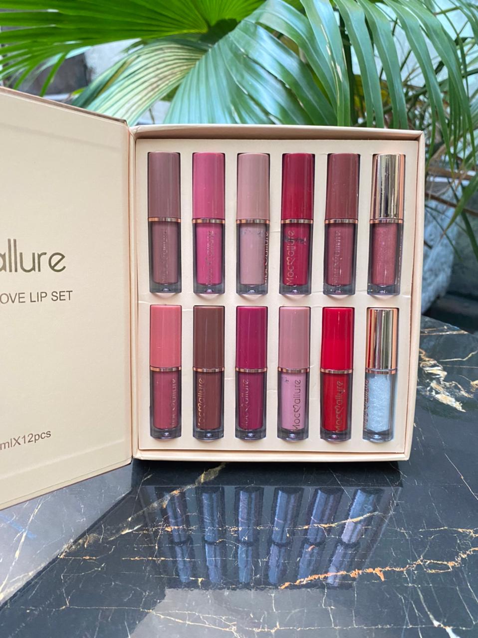 MOCALLURE Matte Lipgloss Collection (12 PC)