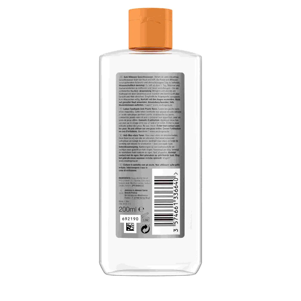 Neutrogena Anti Mitesser Tonifiante Toner -200ml