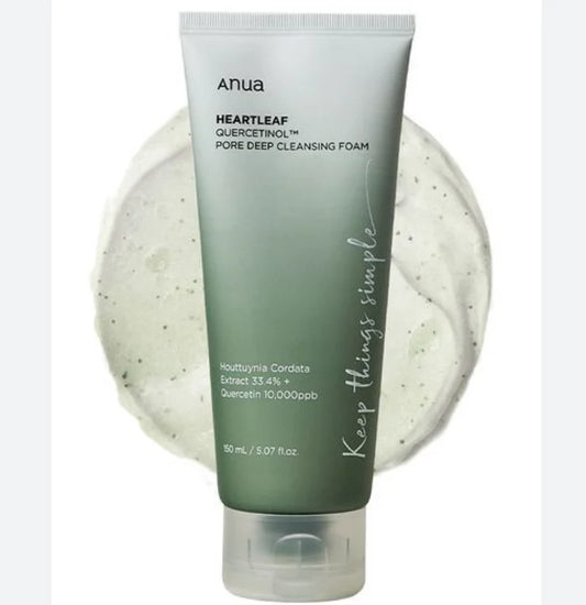 ANUA - Heartleaf Quercetinol Pore Deep Cleansing Foam 150ml