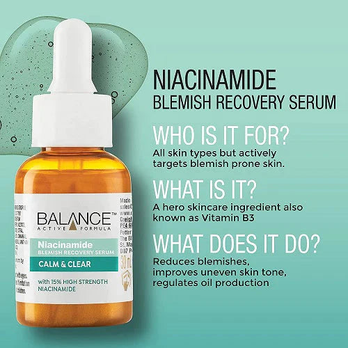 Balance Active Formula Niacinamide Blemish Recovery Serum -30ml