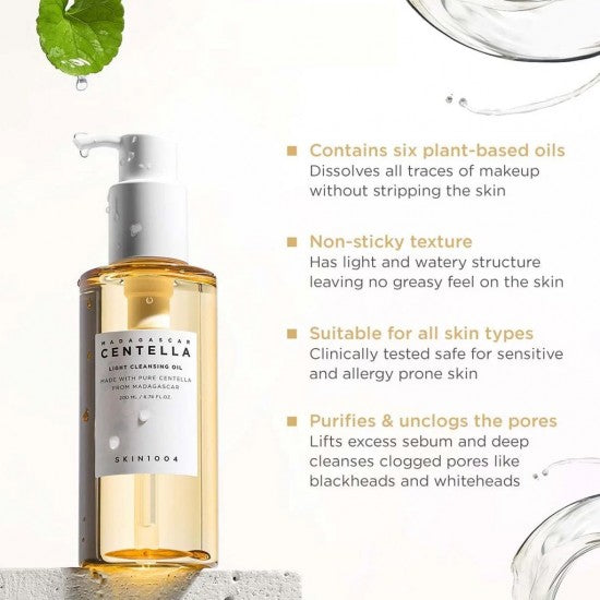 SKIN1004 - Madagascar Centella Light Cleansing Oil -200ml