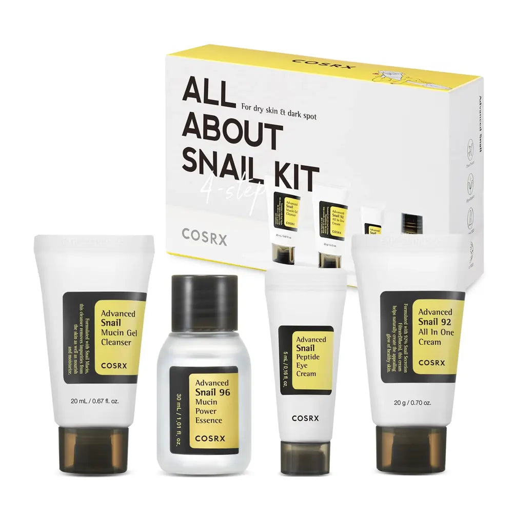 Cosrx All About Snail Kit 4 Step