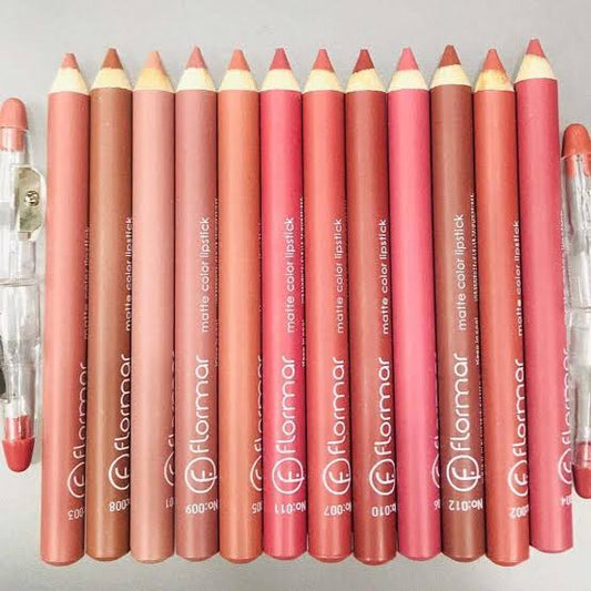 Flormar Matte Lip Pencils (12Pcs)