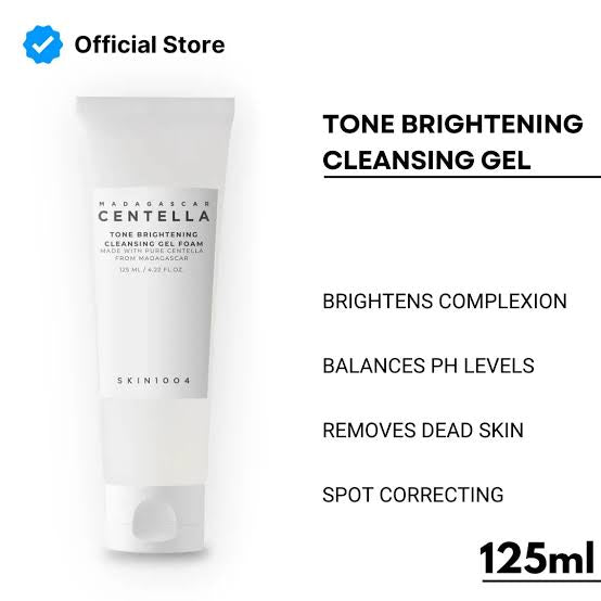 Skin1004 - Madagascar Centella Tone Brightening Cleansing Gel Foam -125ml