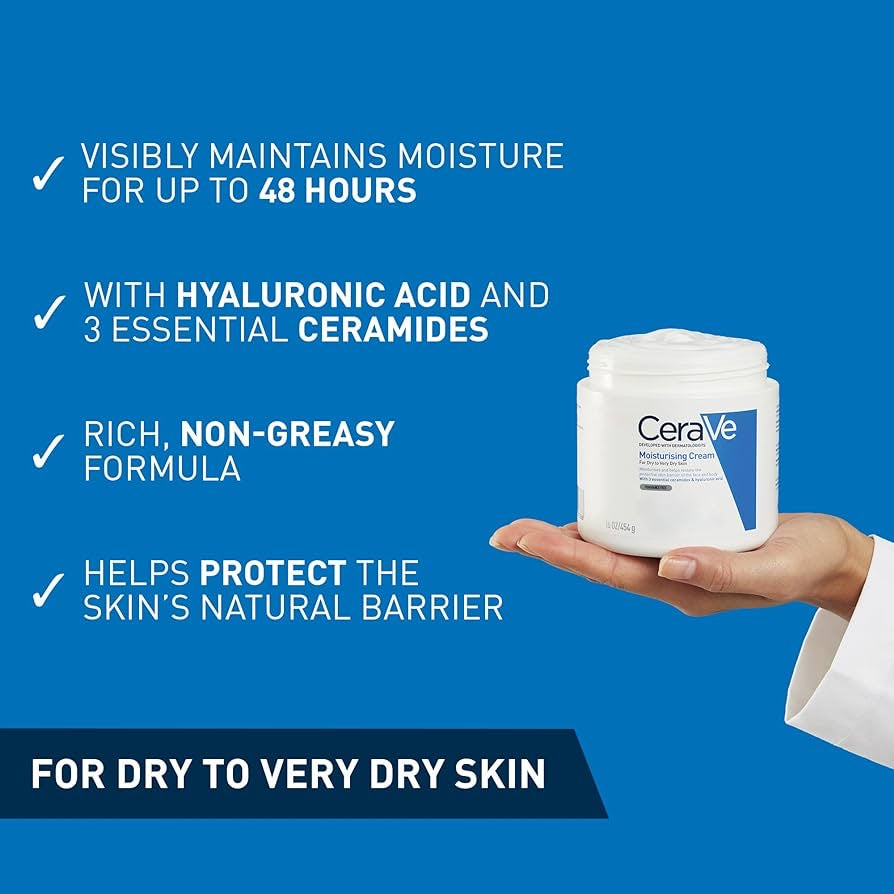 CeraVe Moisturizing Cream Dry to Very Dry Skin-85g