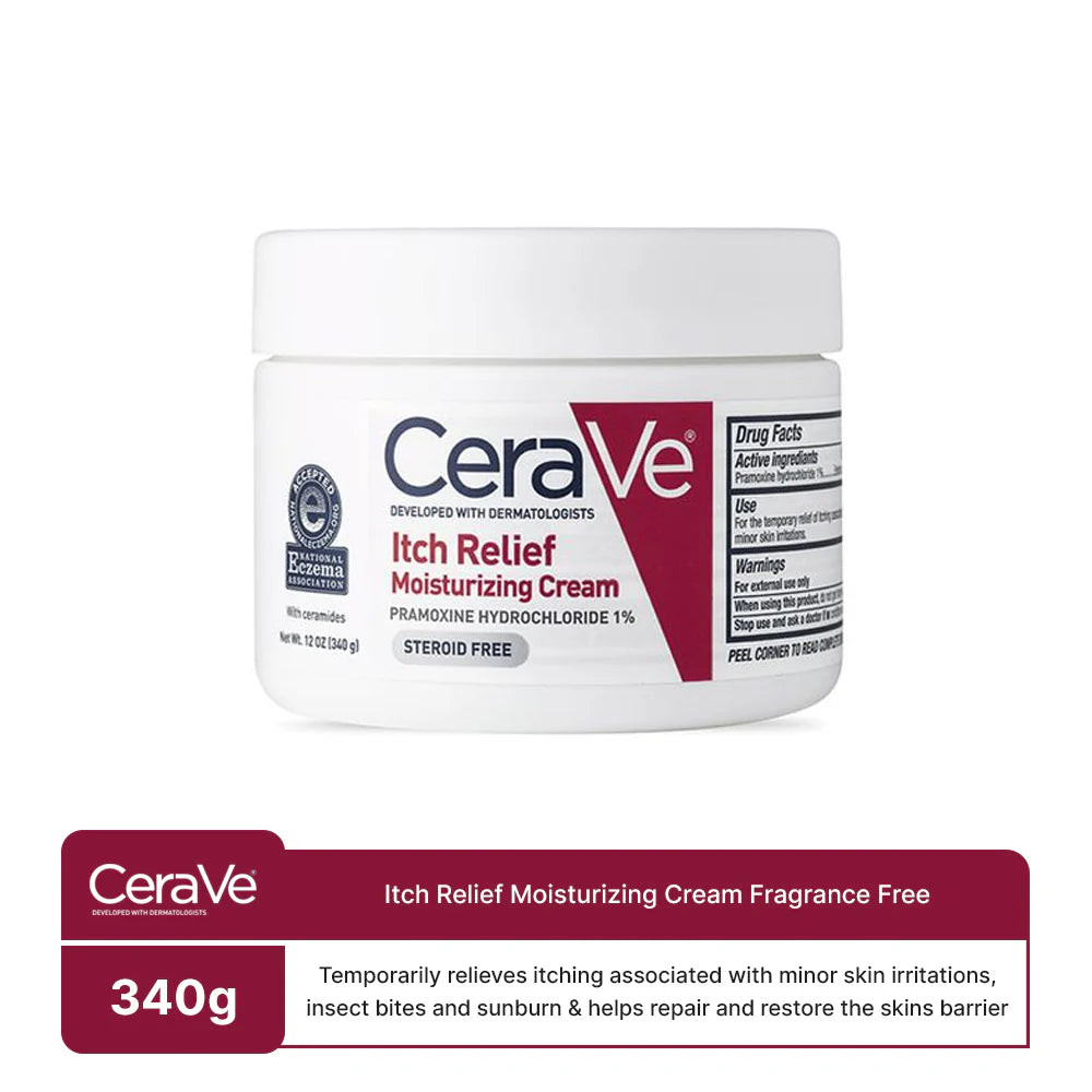 CeraVe Itch Relief Moisturizing Cream -340g