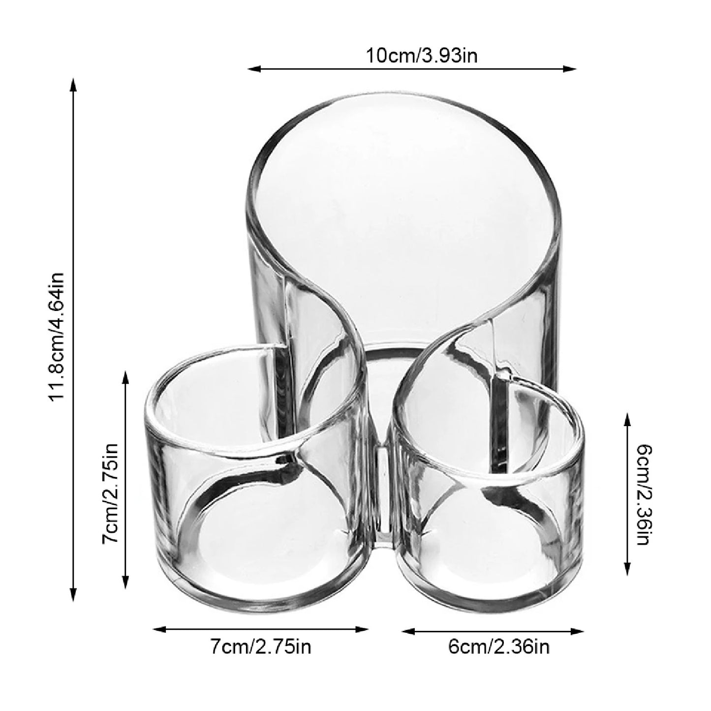 Transparent Acrylic Cosmetic Storage Box