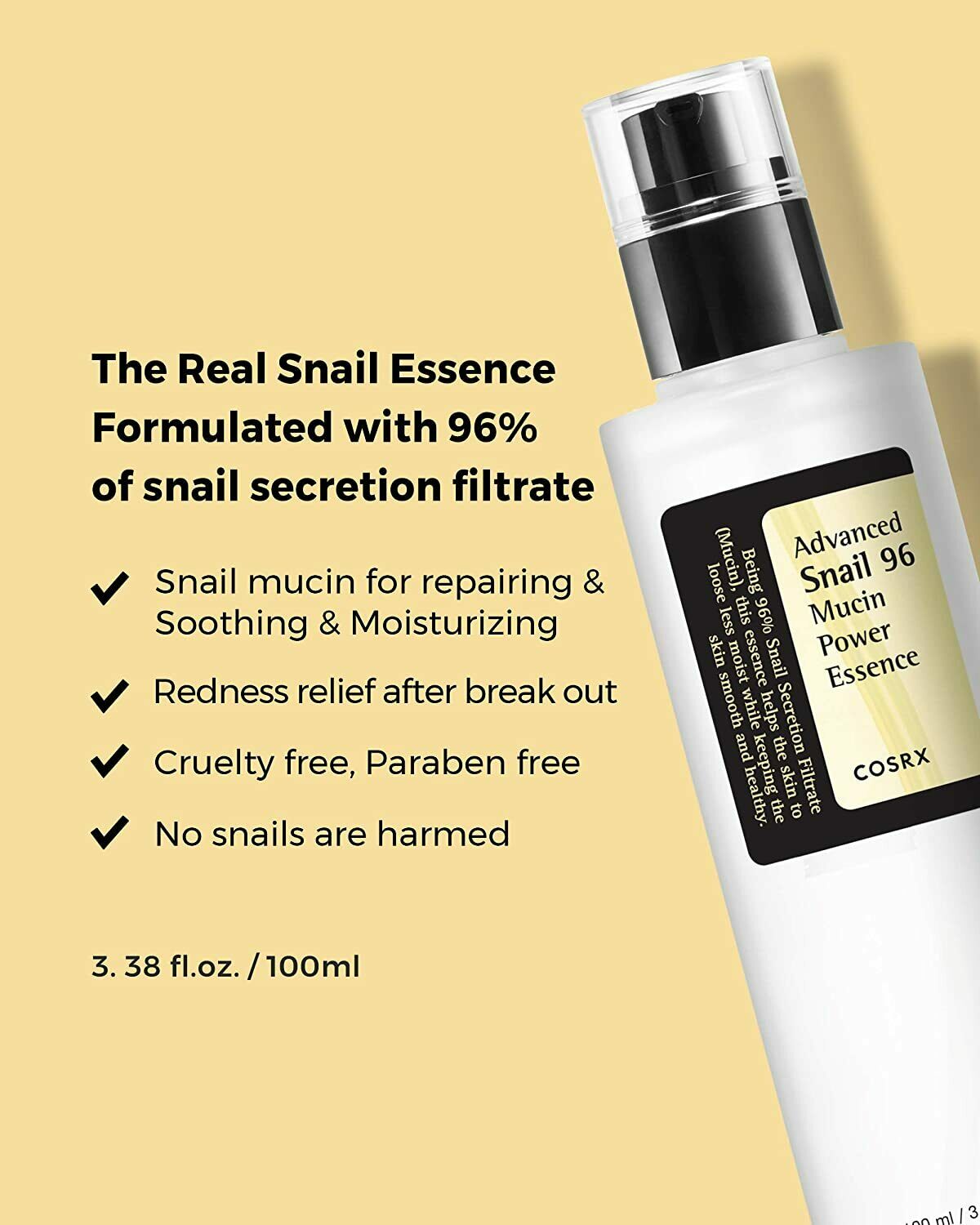 COSRX Advanced Snail 96 Mucin Power Essence -100ml