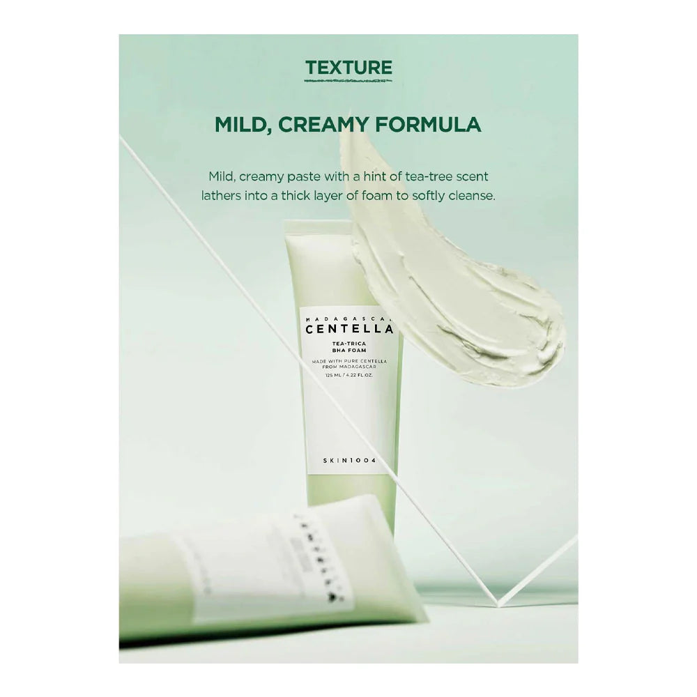 Skin1004 - Madagascar Centella Tea Trica BHA Foam -125ml