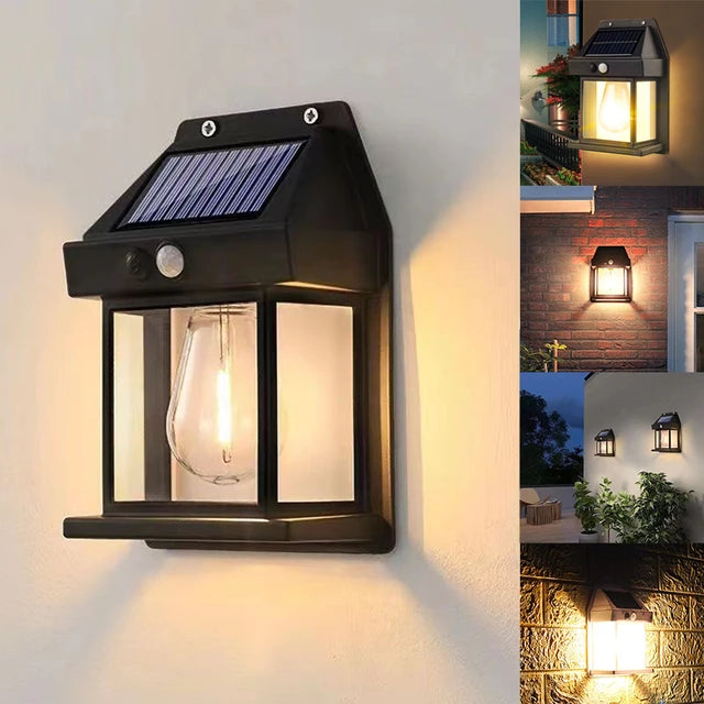 LED Solar Wall Lamp Outdoor Waterproof