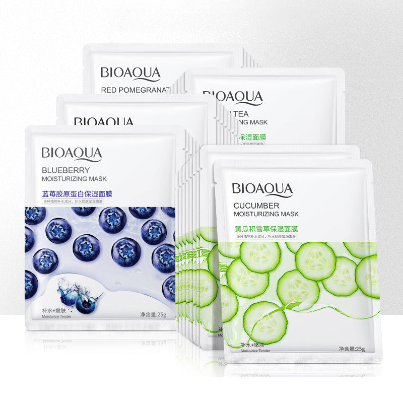 BIOAQUA Face Sheet Mask (10 PCS)