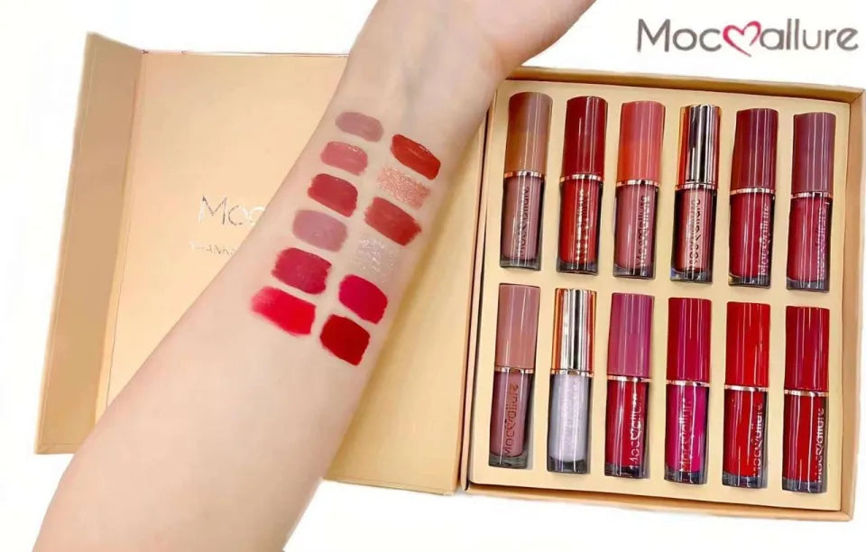 MOCALLURE Matte Lipgloss Collection (12 PC)