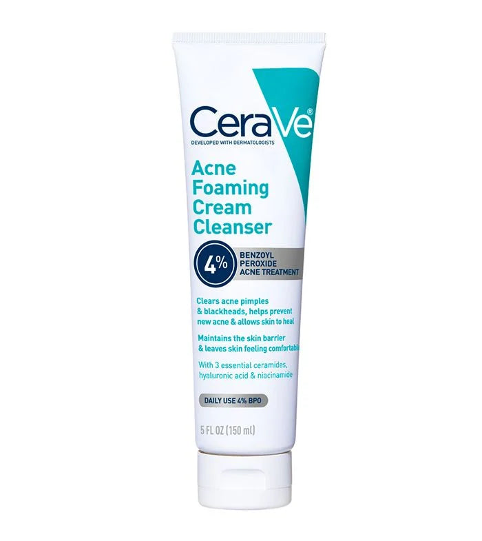 CeraVe Acne Foaming Cream Cleanser - 150ml