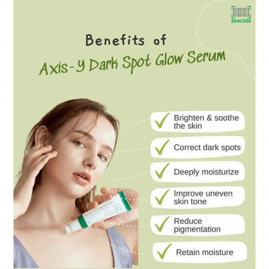 Axis-Y Dark Spot Correcting Glow Serum-50ml (Original Factory Leftover)