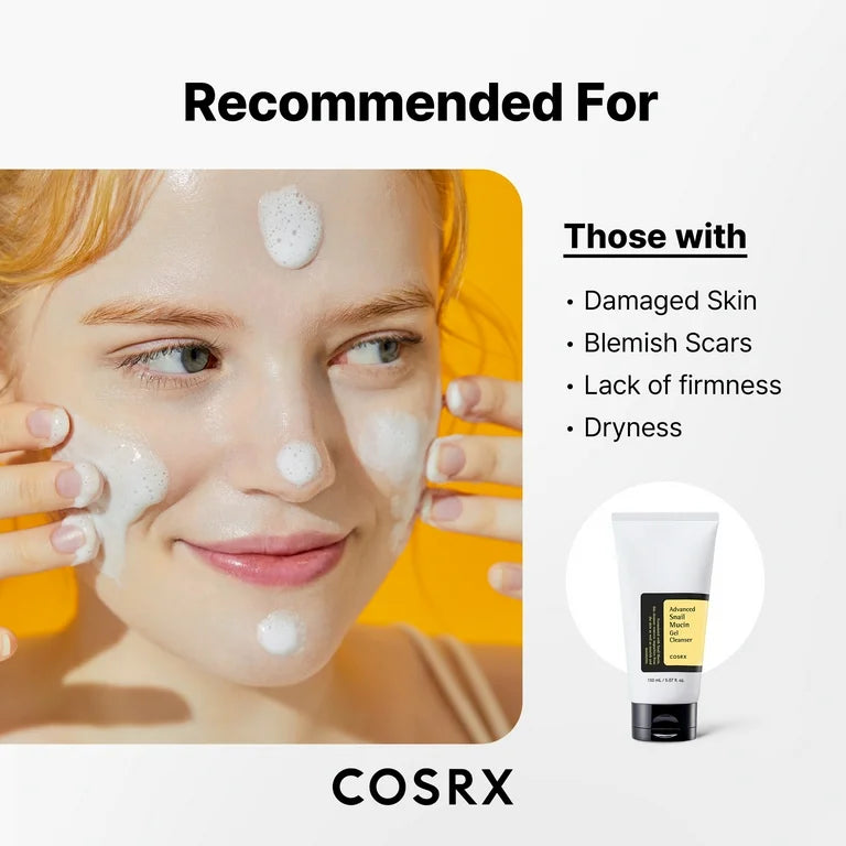 Cosrx Advanced Snail Mucin Gel Cleanser