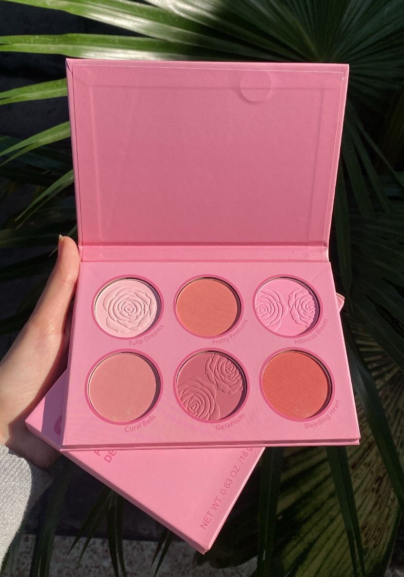 Sheglam Floral Flush Blush Palette Blushing Bouqet