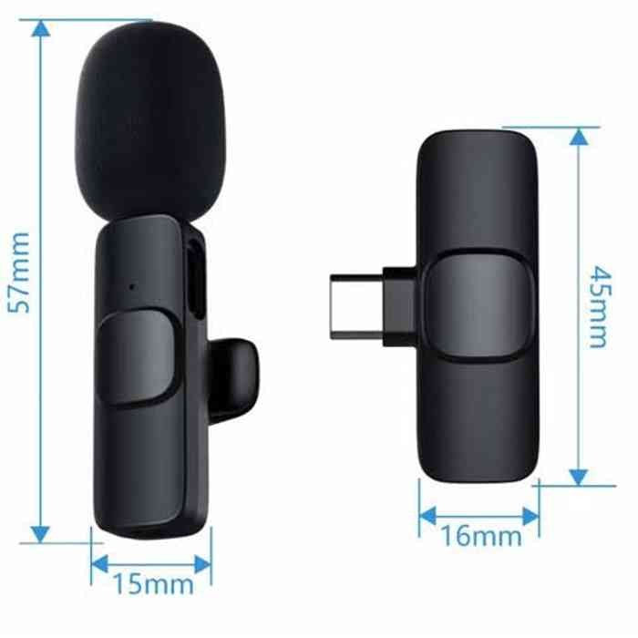 K11 Wireless Microphone Iphone/Android & Type C Supported