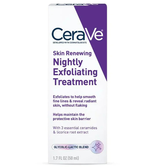 CeraVe Skin Renewing Nightly Exfoliating Treatment -50ml