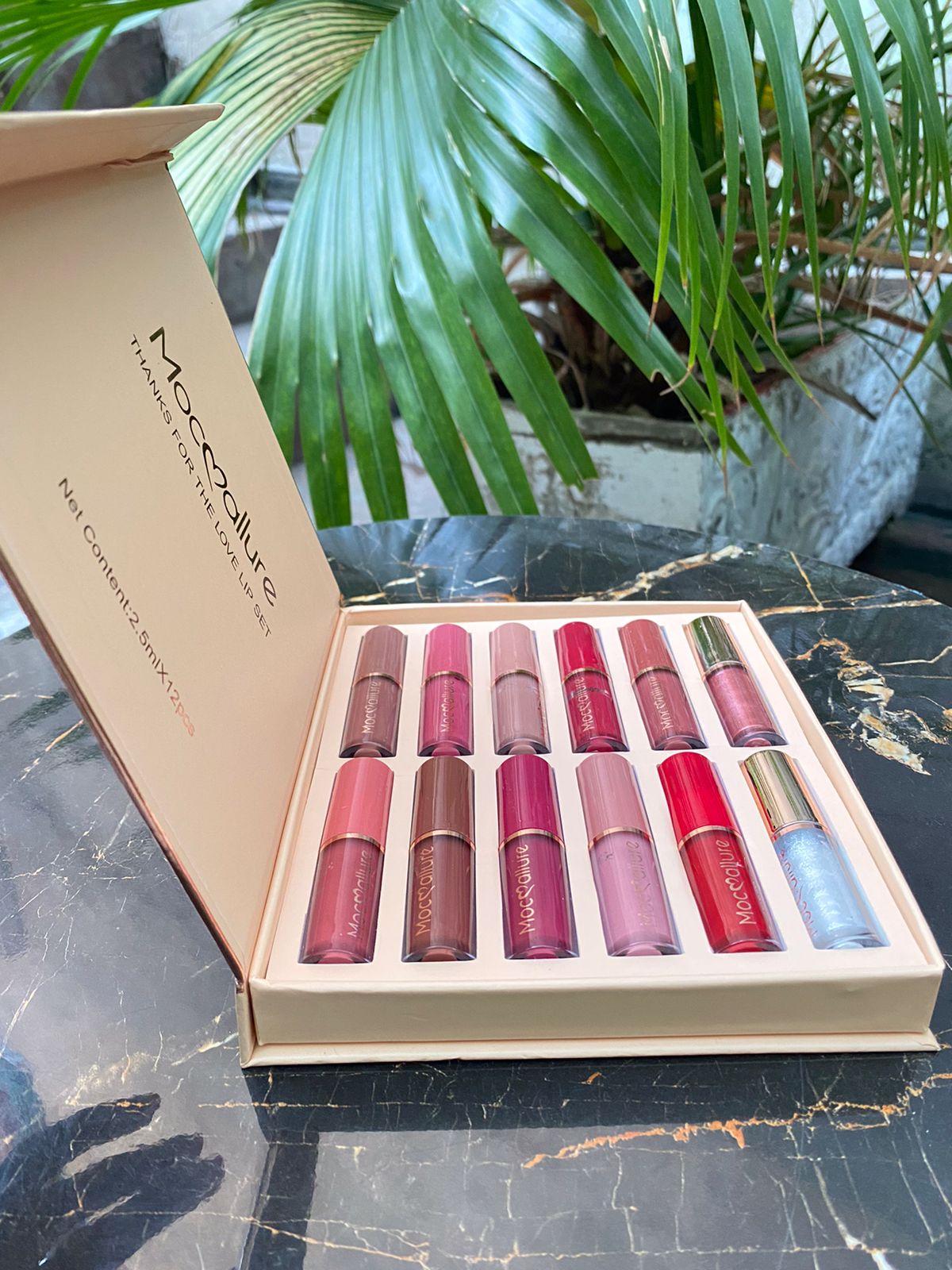 MOCALLURE Matte Lipgloss Collection (12 PC)