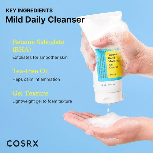 COSRX - Low pH Good Morning Gel Cleanser -150ml