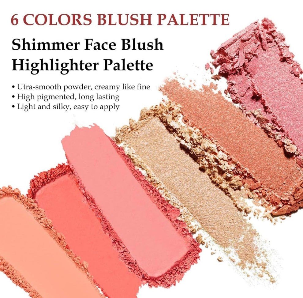 Hudamoji - Bellini Blush & Highlighter Palette